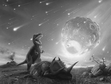 Dinosaurs, Asteroids, Atmospheres and Fire
